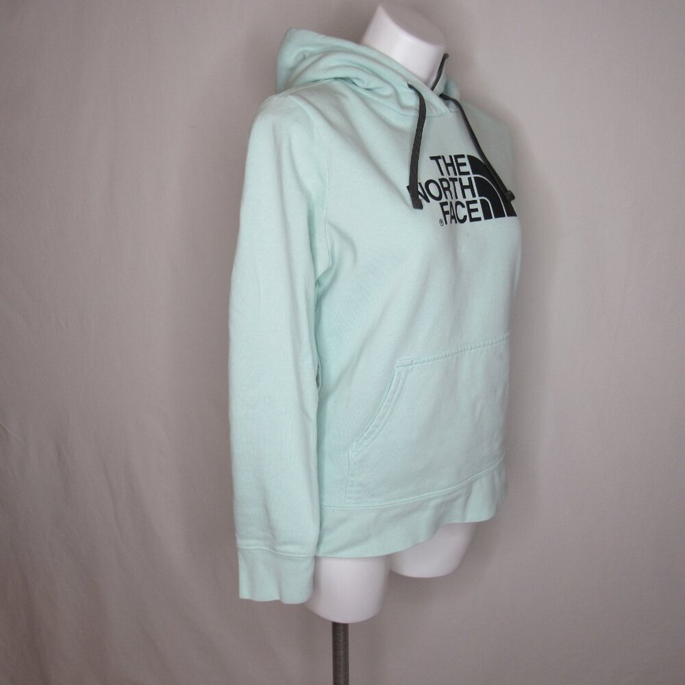 The North Face Half Dome Mint Green Hooded Sweatshirt Women's M Medium - Picture 6 of 9